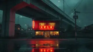 Quiet Ramen Shop at Night 🍜 Japanese Lofi Beats for Calm & Relaxation