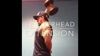 How to Perform Overhead Tricep Extension