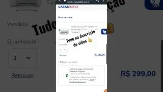CUPOM DE DESCONTO CASAS BAHIA 2023 100% FUNCIONANDO 2 PASSOS SIMPLES COMO COMPRAR COM CUPOM #SHORTS
