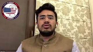 Indian Politician Tejasvi Surya wishes Indians on Aug 15th, 2020 during USIMPACT's event