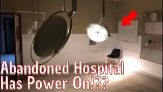 We explorer an abandoned hospital with the power supply on & everything left behind!!