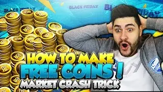 FIFA 16 HOW TO MAKE FREE COINS / MARKET CRASH TRICK / BLACK FRIDAY - CYBER MONDAY SPECIAL PACKS