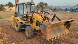 Jcb JCB 3dx bs4 Loading Mud in mahindra 275 TATA 2518 Tipper Bharat zeen2518geti  JCB super 4x4 jcb