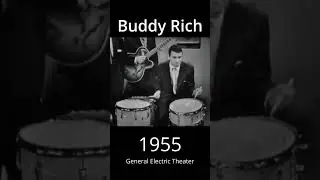 Buddy Rich 1955 #jazz #drummer #retro #drums #buddyrich #drumsolo