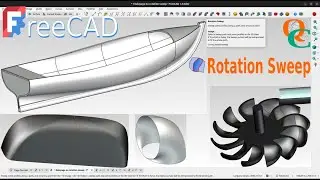 Quand et pourquoi utiliser Rotation Sweep dans FreeCAD 1.1.0 ?