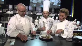 Johan Backeus, provsmakning R&auml;tt 2 - &Aring;rets Kock 2016