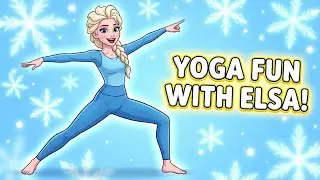 Elsa yoga for kids | easy yoga for kids | #elsa #arendelle