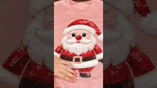 Printer Santa snowmen and holiday textures that look 3D but print fast and flat Thats how small