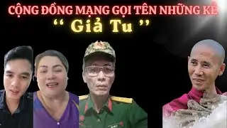 ONLINE COMMUNITY NAMES THE FAKE MONKS!