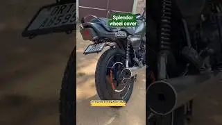 hero splendor wheel cover #shorts #explore #suscribe #modified @MuhammadKaif-abc
