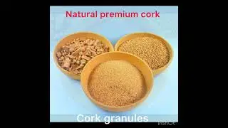 Best Selling 100% Natural China Cork Granules with Premium Quality 2-4mm