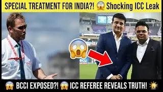 BCCI EXPOSED?! 😱 ICC Referee Reveals India&rsquo;s Special Treatment | Shocking Cricket Truth 🔥