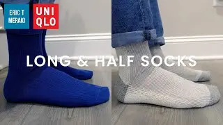 [UNIQLO HAUL] Men's Long Color Socks & Half Socks Review | Info & Fit Guide