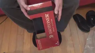 Мужские махровые мокасины ISOTONER