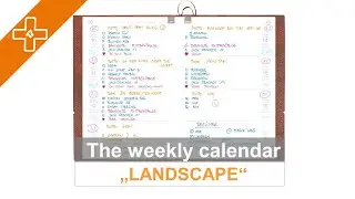 X17 021 Weekly Calendar 