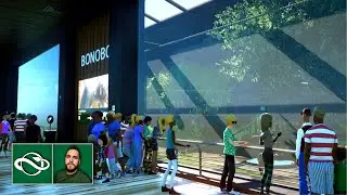 Planet Zoo | Biodome 🌎 | Ep.5 Bonobo Habitat | Speedbuild | Sandbox