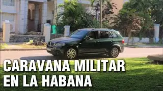 Военный конвой в Гаване после захвата Николаса Мадуро.