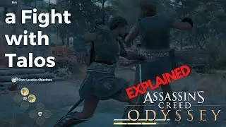 Assassin's Creed Odyssey a Fight with Mercenary Talos Mission #gameplay