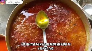 HOW TO MAKE PALM OIL AT HOME IN NIGERIA.TRY THIS PROCESS AT HOME.