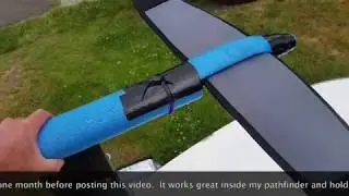Making a Fuselage Cover for a Foil / Windfoil / Kitefoil