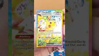 Открываю набор бустеров Surging Sparks, чтобы попытаться получить Пикачу #pokemon #pokemontcg