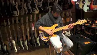 Musicman Stingray classic at Wunjo's Bass Centre London