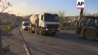 Tight security in Jerusalem in wake of truck attack