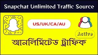 Snapchat unlimited Free traffic source Updated Site How to Get US UK CA AU Traffic