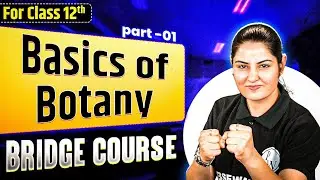 JKBOSE Class 12th | Basics of Botany (Part 1) | Bridge Course🔥 | Rekha Mam | JKBOSE Wallah