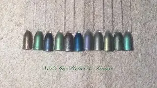 CND Shellac Frosted Glen Combinations
