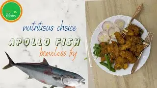 Protein Rich Snack 🐟 | Apollo Fish Fry Telugu Recipe