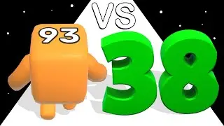 Level Up Numbers VS Number Grinder: ASMR Gameplay ❌ Max Level!