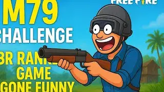 FREE FIRE BOOYAH CHALLENGE ONLY M79 IN BR RANKED 🤣🤣