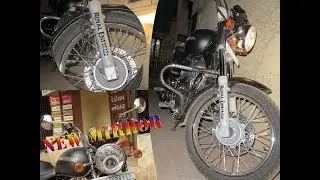 Thunderbird 350 Leg guard | Side Mirror & RE Logo | Best Modifications on TB350
