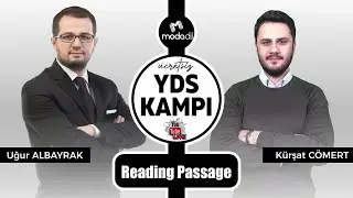 2021/1 YDS KAMPI - 3.GÜN - Reading Passage