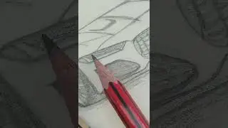 car drawing (jaguar) #shorts #drawing