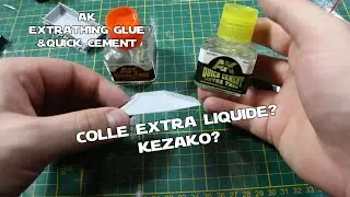 tuto d&eacute;butant en mod&eacute;lisme colle extra liquide ak