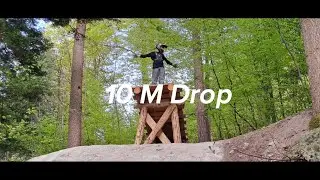 Bike-Park Albstadt neuer 10m Drop @padymtb @Elias_Stotz