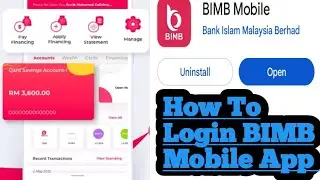 BIMB Mobile App How To Login BIMB Mobile App
