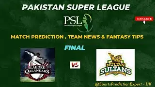 LQ vs MS - FINAL🤑| PSL 8 |Dream 11 Match Prediction-Team news-Team 11|Fantasy 11#trending #viral