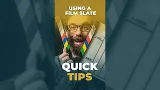 How to label a film slate?