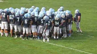 Pre Game Warmup Boone County Rebels 2013 Football