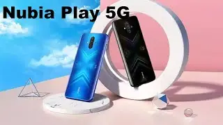 Zte Nubia Play 5G 144 Гц экран, Snapdragon 765G распаковка игрового монстра