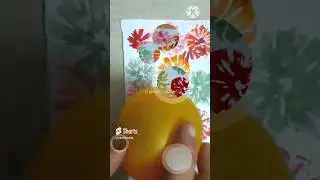 Balloon printing kids activity #trending #shorts #viral #balloon printing #kidsactivityideas
