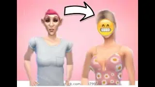 The Sims 4//I think I failed....//Ugly To Beauty Challenge