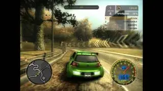 Need for Speed Most Wanted: VW Golf GTI. Спринт гонка. Part № 3.