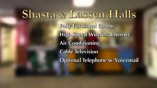 Shasta Hall/Lassen Hall &mdash; официальное видео общежития UHFS/Chico State