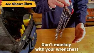 A great way to organize your wrenches