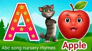 A for apple | अ से अनार | abcd | Abc phonics song nursery rhymes