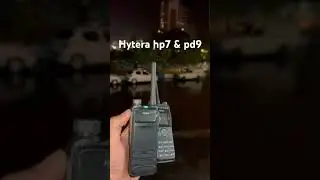 Hytera HP709 vs PD985 &ndash; Quick 10-Second Radio Showcase